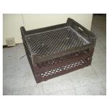 PLASTIC STACKING BREAD BINS 24X27X7