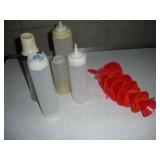FUNNELS DRESSING CONTAINERS