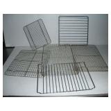 (6) ASSORTED COOLING RACKS