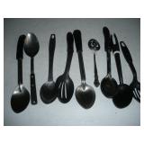 (9) SERVING SPOONS