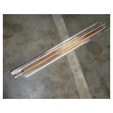 (6) NEW COMMERCIAL POOL CUES