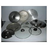 ASSORTED STOCK POT / FRYING PAN LIDS