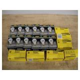 (19) 100W INCANDESCENT LIGHT BULBS