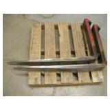 3 1/2 FT FORK TRUCK FORKS 5IN WIDE