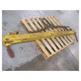 CALDWELL 10 TON CRANE HOIST SPREADER BEAM