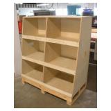 WOODEN PARTS ORGANIZER 48X24X54