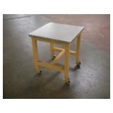 WORK CART W/ STEEL BASE 24X24X27