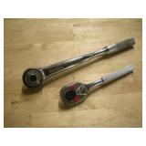 PROTO 3/8 AND WILLIAMS 1/2 IN DRIVE RATCHETS