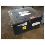 HEAVY DUTY STEEL JOB BOX  33X27X20