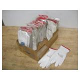 (18 PAIR) SMALL ENDURA LEATHER WORK GLOVES