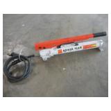 POWER TEAM MODEL B HYDRAULIC PORT A POWER