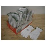 (21 PAIR) X LARGE ENDURA LEATHER WORK GLOVES