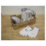 (20 PAIR) X SMALL  ENDURA LEATHER WORK GLOVES