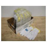 (24 PAIR) MEDIUM  ENDURA LEATHER WORK GLOVES