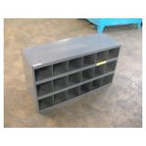 DURHAM METAL PARTS ORGANIZER  34X12X20
