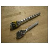 PROTO 3/8 AND CRESENT 1/2 IN DRIVE RATCHETS