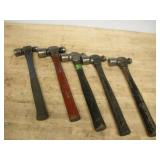 (5) BALL PEEN HAMMERS