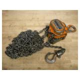 INGERSOL RAND ROUGH NECK 1 TON CHAIN HOIST