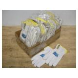 (24 PAIR) MEDIUM ENDURA LEATHER WORK GLOVES
