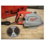 NEW MILWAUKEE 8IN METAL CUT SAW W/ CASE & BLADE