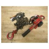 LITTLE MULE 3/4 TON RATCHETING CHAIN HOIST