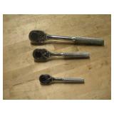 PROTO 1/4 - 3/8 AND 1/2 IN DRIVE RATCHETS