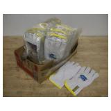 (24 PAIR) MEDIUM ENDURA LEATHER WORK GLOVES