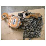 INGERSOL RAND ROUGH NECK 5 TON CHAIN HOIST
