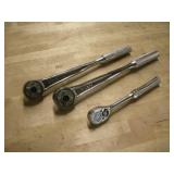 ARMSTRONG 3/8 AND WILLIAMS 1/2 IN DRIVE RATCHETS