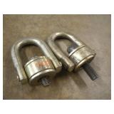 (2) 5X6IN LIFTING CLEVICES