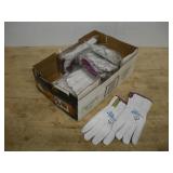 (9 PAIR) XSMALL ENDURA LEATHER WORK GLOVES