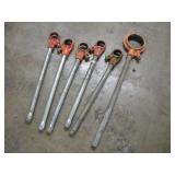 RATCHETING PIPE THREADERS ( NO DYES) 2 AND 4IN