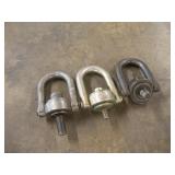 (3) 5X6IN LIFTING CLEVICES