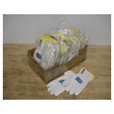 (24 PAIR) MEDIUM ENDURA LEATHER WORK GLOVES
