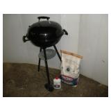 NEW CHARCOAL GRILL W/ KINGSFORD CHARCOAL & --