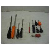 ASSORTED SNAP-ON SCREWDRIVERS