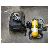 MSA ULTRALITE II PRESSURE DEMAND AIR TANK W/