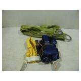 NYLON SLINGS W/ CLIMBING HARNESS