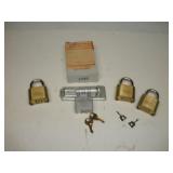 MASTER LOCKS W/ KEYS