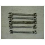 SNAP-ON SAE LINE WRENCH SET 3/8 TO 5/8