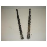 (2) 3/4 IN SPLINE DRIVE CONCRETE BITS