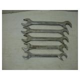 OPEN END SAE OFFSET WRENCH SET 7/8 TO 1 1/4
