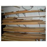 ASSORTED HARD WOOD LONGEST 11FT