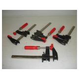 (4) 6IN BAR CLAMPS