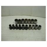 SNAP-ON 1/2IN DRIVE ASSORTED SOCKETS