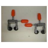 (2) PONY 8520 EURO CABINET CLAW CLAMPS