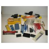 BLUE SPREADERS, PICKS, SCRAPERS