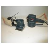 BOSCH 5IN ORBITAL AND 4IN FINISH SANDER