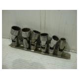 SNAP-ON 3/8 DRIVE SAE SWIVEL SOCKET SET --