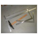 JOHNSON T SQUARE AND FRAMING SQUARE